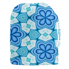 Pattern Abstract Wallpaper Drawstring Pouch (xxxl) by HermanTelo