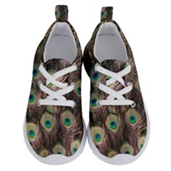Bird Peacock Tail Feathers Running Shoes by Pakrebo