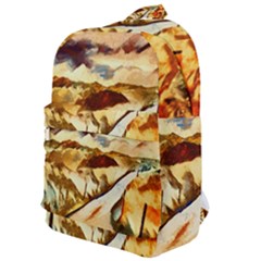 Painting Expressive Colors Texture Classic Backpack by Pakrebo