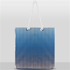 Geometric Wallpaper Full Print Rope Handle Tote (large) by Mariart