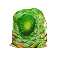 Ranunculus Blossom Bloom Nature Drawstring Pouch (xl) by Pakrebo