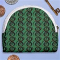 Abstract Pattern Graphic Lines Horseshoe Style Canvas Pouch View2