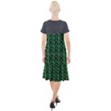 Abstract Pattern Graphic Lines Camis Fishtail Dress View2