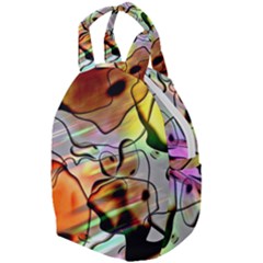 Abstract Transparent Drawing Travel Backpacks by HermanTelo