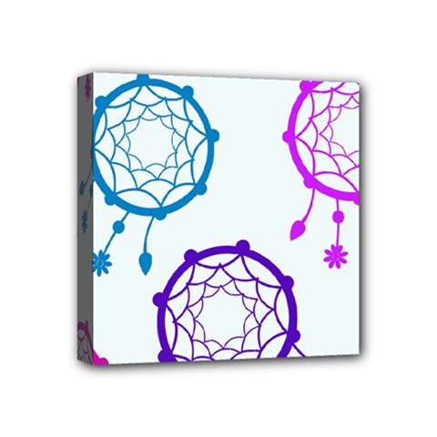 Star Mini Canvas 4  X 4  (stretched) by HermanTelo