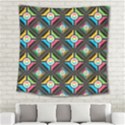 Pattern Pastels Background Square Tapestry (Large) View2