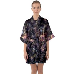 Amethyst Quarter Sleeve Kimono Robe by WensdaiAmbrose
