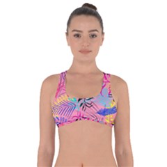 Illustration Reason Leaves Got No Strings Sports Bra by HermanTelo