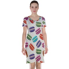 Macaron Bread Short Sleeve Nightdress by HermanTelo