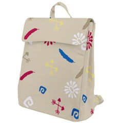Pattern Culture Tribe American Flap Top Backpack by HermanTelo