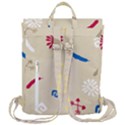 Pattern Culture Tribe American Flap Top Backpack View3
