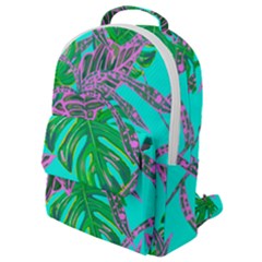 Painting Oil Leaves Nature Reason Flap Pocket Backpack (small) by HermanTelo