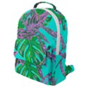 Painting Oil Leaves Nature Reason Flap Pocket Backpack (Small) View1