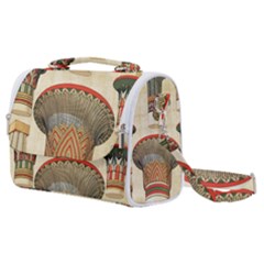 Egyptian Architecture Column Satchel Shoulder Bag by Sapixe