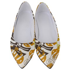 Pattern Leaves Women s Low Heels by HermanTelo