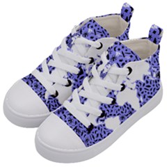 Sea Ocean Underwater Kids  Mid-top Canvas Sneakers by HermanTelo