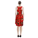 Columbus Commons Red Tulips Racerback Midi Dress View2