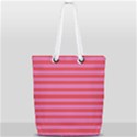 Stripes Striped Design Pattern Full Print Rope Handle Tote (Small) View2