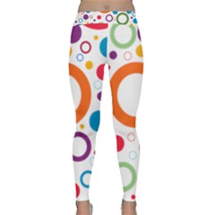 Wallpaper Circle Classic Yoga Leggings by HermanTelo