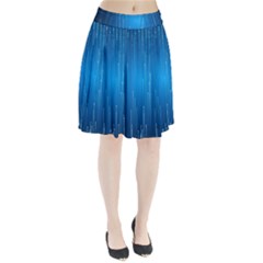 Abstract Rain Space Pleated Skirt by Bajindul