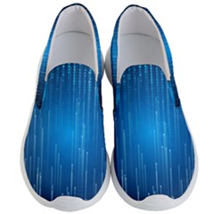Abstract Rain Space Men s Lightweight Slip Ons by Bajindul