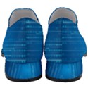 Abstract Rain Space Slip On Heel Loafers View4