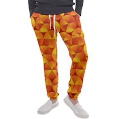 Background Triangle Circle Abstract Men s Jogger Sweatpants by Bajindul