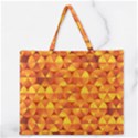 Background Triangle Circle Abstract Zipper Large Tote Bag View1