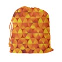 Background Triangle Circle Abstract Drawstring Pouch (XXL) View2