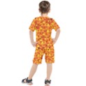 Background Triangle Circle Abstract Kids  Tee and Shorts Set View2