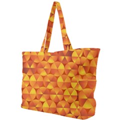 Background Triangle Circle Abstract Simple Shoulder Bag by Bajindul