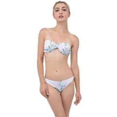Music Notes Classic Bandeau Bikini Set by Bajindul