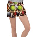 Sport Ball Tennis Golf Football Women s Velour Lounge Shorts View1