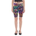 Dragon lights Yoga Cropped Leggings View1