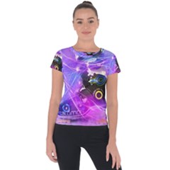 Ski Boot Ski Boots Skiing Activity Short Sleeve Sports Top  by Pakrebo