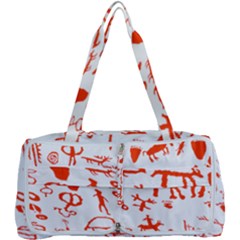 Petroglyph Art Symbols Art Rock Multi Function Bag by Pakrebo