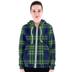 Tweedside District Tartan Women s Zipper Hoodie by impacteesstreetwearfour