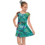 Underwater Summer Kids  Cap Sleeve Dress