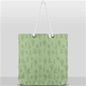 Cactus pattern Full Print Rope Handle Tote (Large) View2
