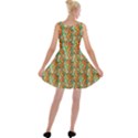 Floral Pattern 1 Velvet Skater Dress View2