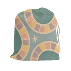 Background Pattern Non Seamless Drawstring Pouch (xxl) by Pakrebo