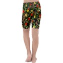 Tulips in April Kids  Lightweight Velour Cropped Yoga Leggings View4