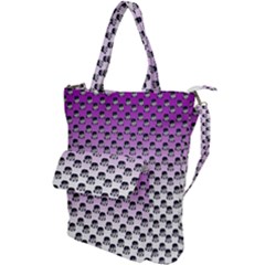 Forest Girl Gradient Purple Shoulder Tote Bag by snowwhitegirl