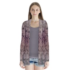 Waiting For The Storm Drape Collar Cardigan by WensdaiAmbrose