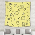 Tea Seamless Pattern Teatime Square Tapestry (Large) View2