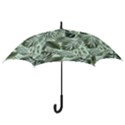 Medellin Leaves Tropical Jungle Hook Handle Umbrellas (Large) View3