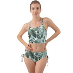 Medellin Leaves Tropical Jungle Mini Tank Bikini Set by Pakrebo