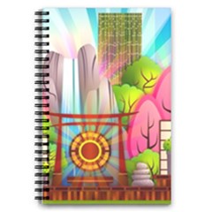 Zen Garden Japanese Nature Garden 5 5  X 8 5  Notebook by Pakrebo