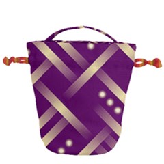 Background Non Seamless Pattern Drawstring Bucket Bag by Pakrebo