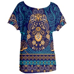 African Pattern Women s Oversized Tee by Sobalvarro